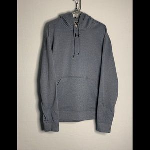 Under Armour fleece heather gray hoodie